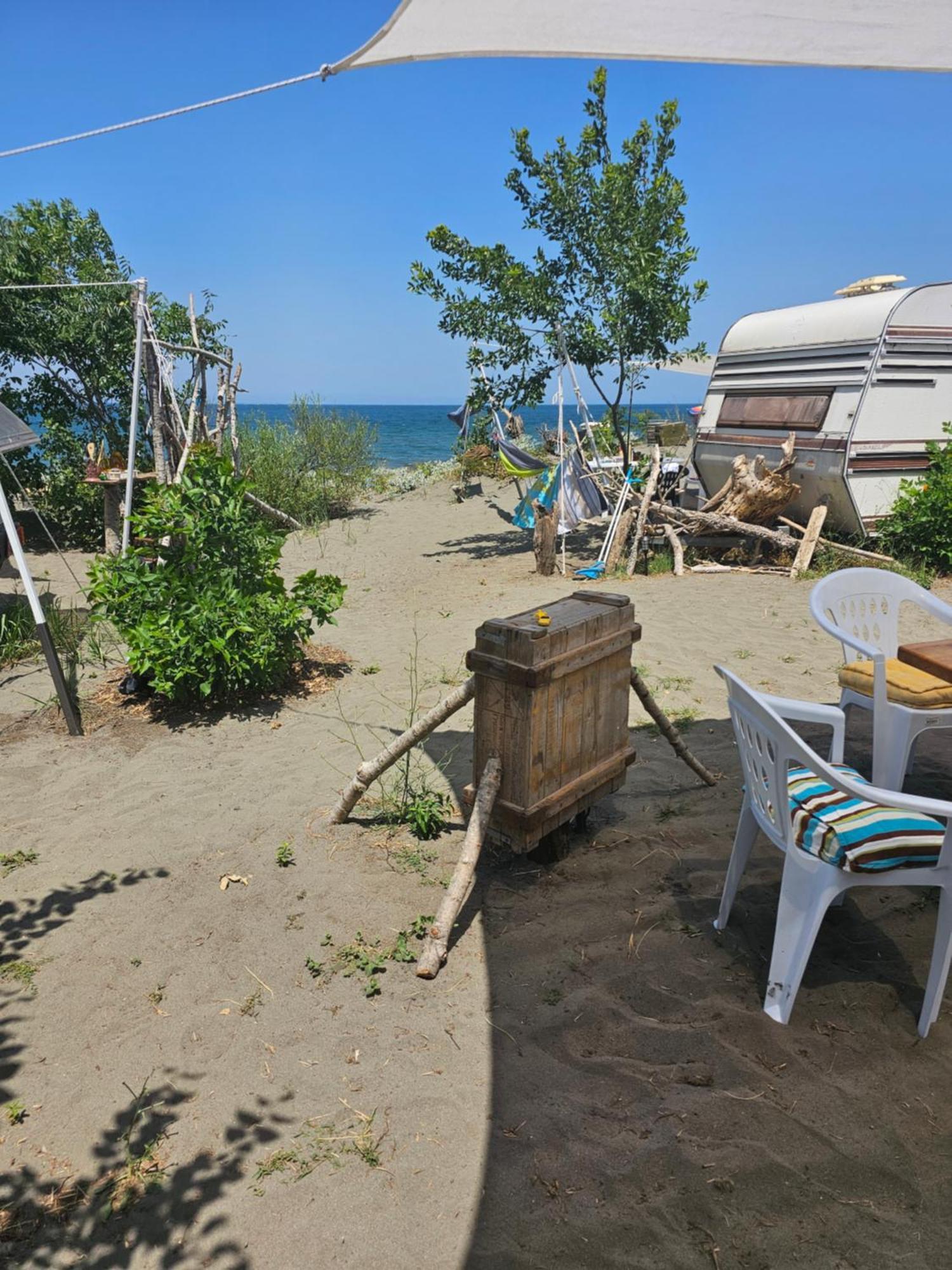 Beachfront Caravans Černomorec Exteriér fotografie